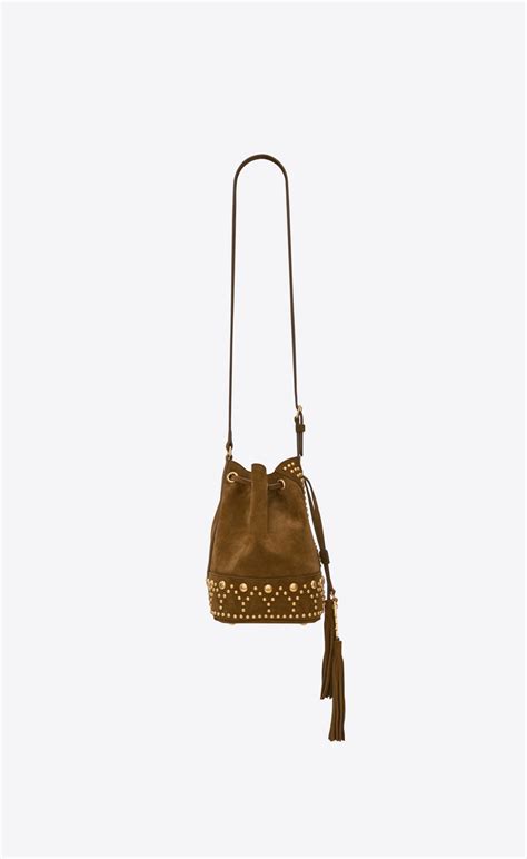 ysl bucket bag with studs|where to buy ysl bag.